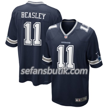 Dallas Cowboys Tröjor Cole Beasley 11 Nike Navy - Herr Dallas Cowboys Tröjor Cole Beasley 11 Nike Navy - Herr